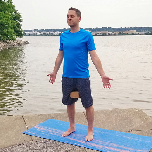 Mountain Pose For Hip Pain