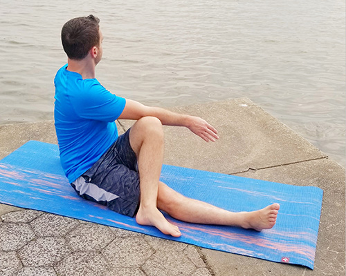 Seated Twist - Beginner Pose