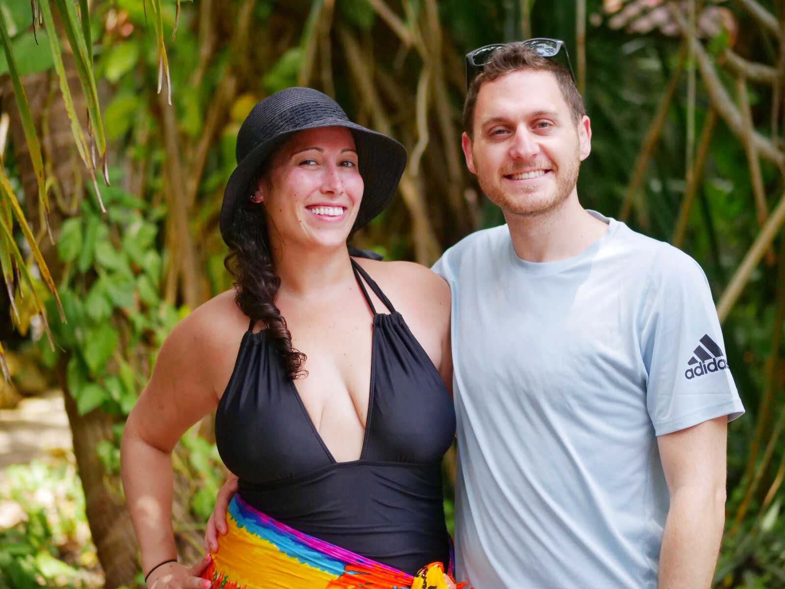 Shayna and Mor in the Yoga & Adventure Retreat 2019 in Belize