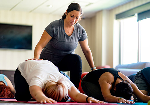 Small Group Yoga Class